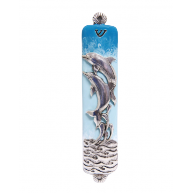 Dolphin Mezuzah